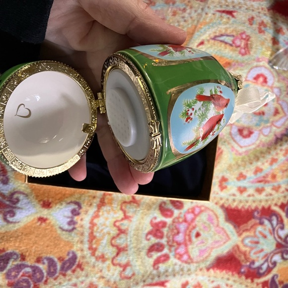 NIB ornaments egg cardinal Christmas - Picture 6 of 7
